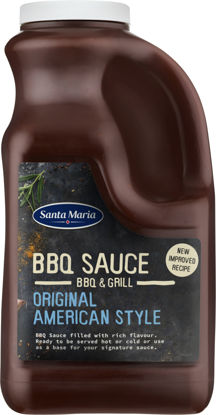 Picture of BBQ SAUCE AME STYL ORG 4X2,5KG
